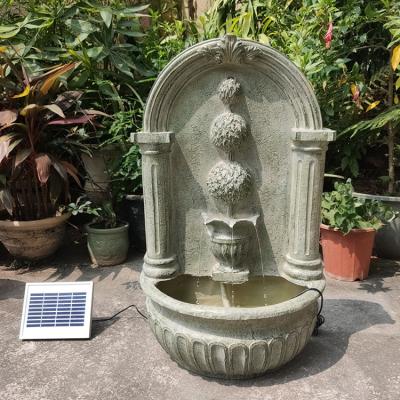 China Easy To Move And Clean Stand Water Garden Decoration Indoor Waterfall Wall Fountain, Fountain On The Wall for sale