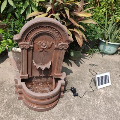 China Easy to move and clean large outdoor modern wall decoration home waterfall water fountain, water fountain for home wall for sale