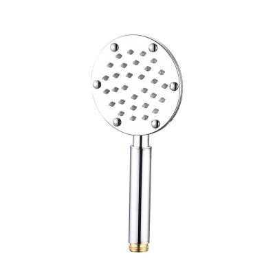 China Without Diverter Stainless steel 304 water saving bathroom brushed supercharging hand shower for sale