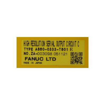 China FANUC CNC Machines Fanuc A860-0333-T701 High Serial Output Circuit Resulution H New for sale