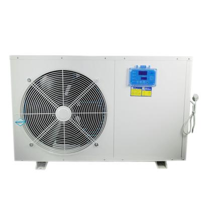 China Seafood Farming Low Price Unit Water Chiller Evaporator for sale