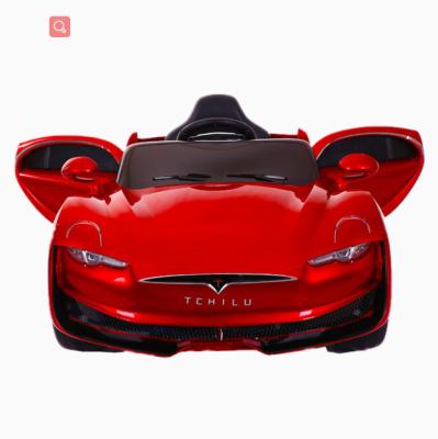 China Ride on Toy Children's Electric Vehicle Car Baby Toy Four Wheel Remote Control Car Can Rest for sale