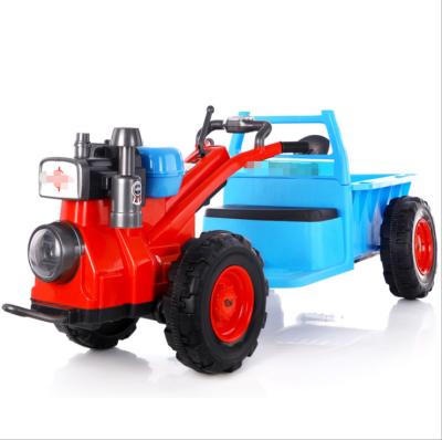 China Friction Toy Children walking tractor dongfanghong 1-7 years old can sit filling can sit for sale