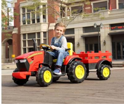 China Ride On Toy New Design Children's Best-Selling Sprinkler Electric Tractor Ride On Car Baby Electric Tractor for sale