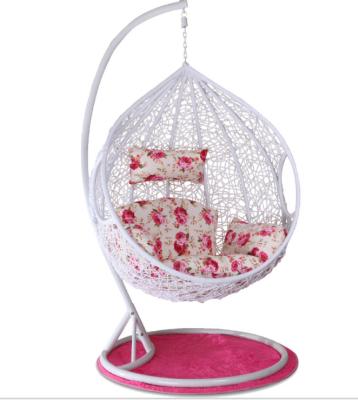 China Outdoor High Quality Outdoor Patio Swing Egg Wicker Leisure Hanging Chair for sale