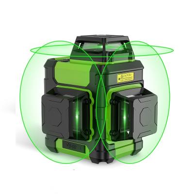 China HM03CG 360 Degree Laser Level Self Leveling 12 Line 3D With Rechargeable Battery 23.7*17*11cm for sale