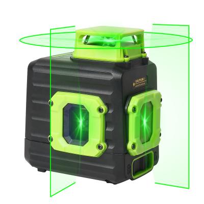 China B21CG Green 6 Lines and Dot Laser Level Tool Horizontal and Two Lines Vertical 28.5x12x20.5cm for sale