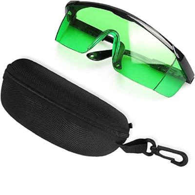 China Easy To Wear GL01G Adjustable Green Laser Welding Goggles Protector Glasses For Plumbing Safety Metallurgical Tiling Work for sale