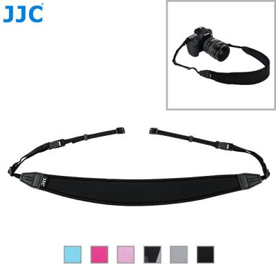 China Professional JJC Neoprene Quick Release Camera Neck Strap For Canon EOS R5 R6 Sony Fujifilm Pentax Panasonic DSLR Camera for sale