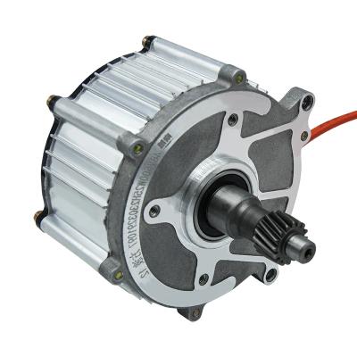 China IP54 NewInnovation 1500W 48V 5Hp Electric DC Motor With Encoder For 4 Wheel Electric Car for sale