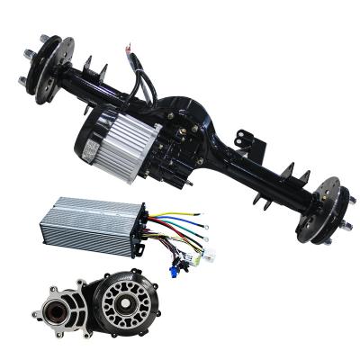 China Atv Cargo Trucks 72V DC Motor And Ev Electric Car Rear Differential With Ev Conversion Kit for sale