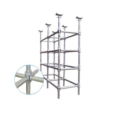 China JNF GROUP Q235 / q345 industrial formwork props scaffolding cuplock scaffolding system used for construction for sale