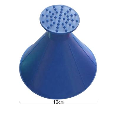 China Plastic Useful Magic Outdoor Snow Shovel Car Windshield Snow Removal Tool Scraper Ice Funnel Car T Shaped Snow Cone Remover for sale