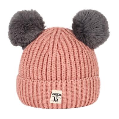 China COMMON Boys Winter Hats Beanies Baby Solid Color Baby Girl Casual Warm Hat Autumn Cute Cap For Girls for sale