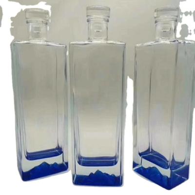 China Beverage used glass liquor bottles for sale