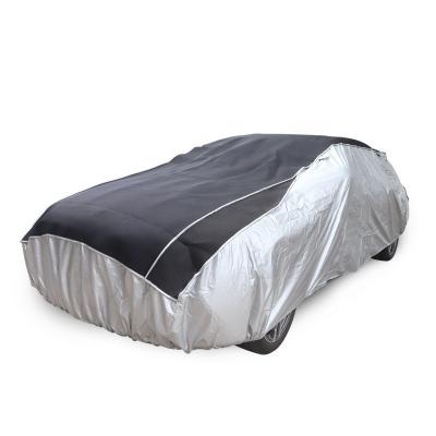 China Lowering Car Interior Temperatures 3 Layer Exterior Automobiles Hail Snow Wind Protection Universal Car Cover Full Hail for sale