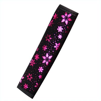 China Hot Selling Suntan Dustproof Snowflake Sleeve Car Seat Belt Shoulder Tightening Cover for sale