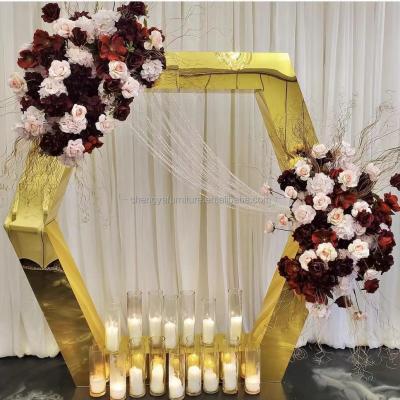 China Wholesale Wedding Party Decoration Wedding Party Event Arch Backdrop Wall for sale