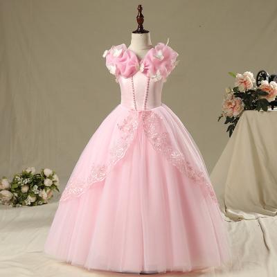 China new style Anti-wrinkle lovely children's clothing girl wedding dress children's birthday dress factory for sale