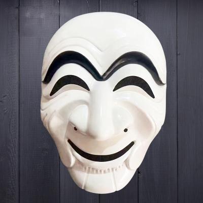 China 2022 New PVC Party Movie Mask Money Heist Halloween: Korea Mask For Adults for sale