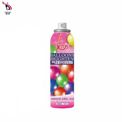 China 450ml High Balloon Shine Spray Tinplate Material For Wedding for sale