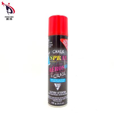 China Sidewalk Nontoxic Graffiti Chalk Spray Can Multipurpose Practical for sale