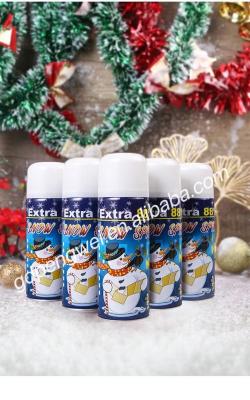 China 70g  Foam Artificial Snow Spray Joker Festival Holiday Party Carnival Decoration for sale