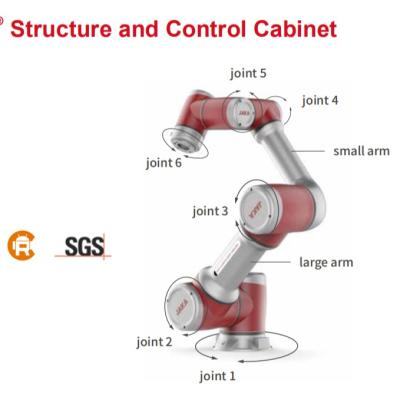 China Integrated Joint Universal Collaborative Robot Wireless Connection Free-Drive zu verkaufen