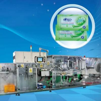 Κίνα All Servo Motors Drving Wet Tissue Making Machine 1.85*1.55*2.0 380V/50HZ προς πώληση