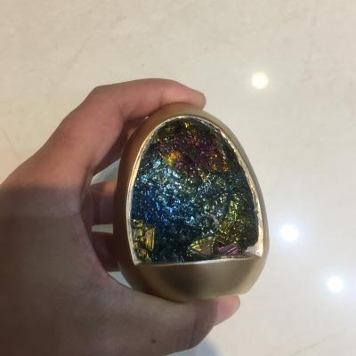 China China Wholesale And Retail High Quality Bismuth Ore Egg Decorative Crafts for sale