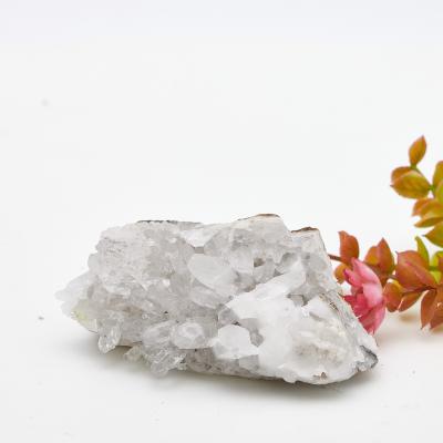 China China Wholesale Natural Small Rock Single Raw Clear Quartz Crystal Cluster for Decor for sale