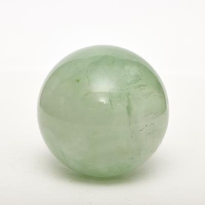 China China wholesale bulk natural clear fluorite crystal green ball for decoration for sale