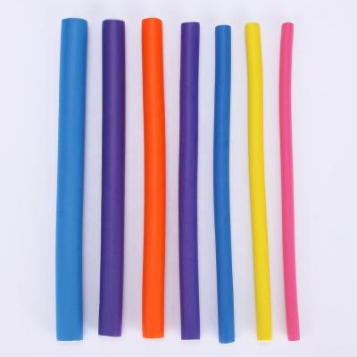 China Hair Styling Rod Sponge Rubber Curling Iron Bar Sponge Rubber Hair Rod Hairdresser Hair Roller Curling Curling Rubber Hair Styling Rod for sale