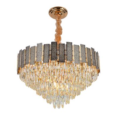 China Modern High Quality Crystal Chandelier Lights Luxury Indoor Dining Room Crystal Chandelier for sale