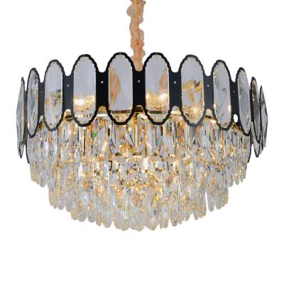 China Modern Design Modern Lightings For Living Room Luxury Crystal Chandelier String Chandelier for sale