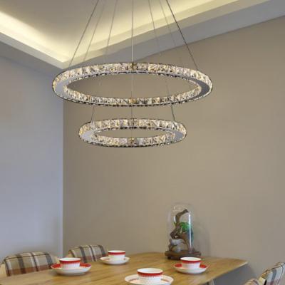 China Modern Minimalist Design High Quality Indoor Living Room Acrylic Modern Led Chandelier for sale