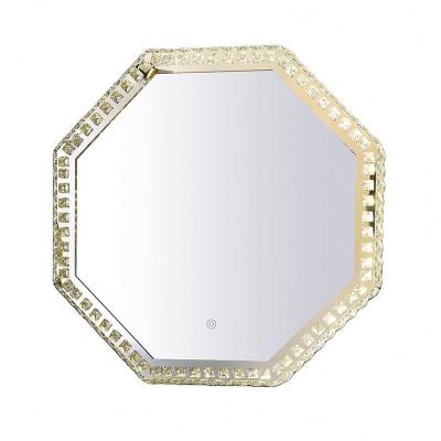 China Wholesale Illuminated Wall Mount Hotel LED Lighted Bathroom Mirror With Touch Sensor Switch Mirror for sale