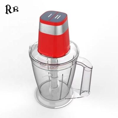 China Hotel new style 2 ship multifunctional 2L kitchen electric vegetable chopper machine colorful with plastic bowl for sale