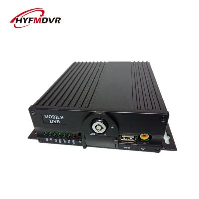 China AI AHD HYFMDVR SD GPS MDVR 1080p HYF-AI5808DG-L-S4 Dual Card 4g Remote for sale