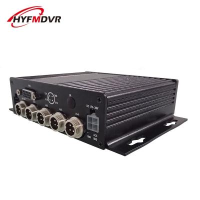 China HYF MDVR Four Channels Mini Car Vehicle Bus Monitoring System Mobile AHD DVR HYF-B9504S-Q2 for sale