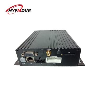 China 2021 New H.265 AHD 1080P GPS 4 Channel Dual SD Card Mobile DVR HYF-B5804DG-1 for sale