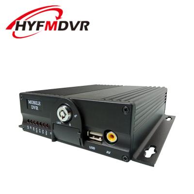 China HYFMDVR Listing AHD 1080P Million Pixels 4G GPS HD Mobile DVR+Intercom Handles Fire Truck/Vehicle/Cargo Car/Offroad Truck HYF-B6504DG-01 for sale