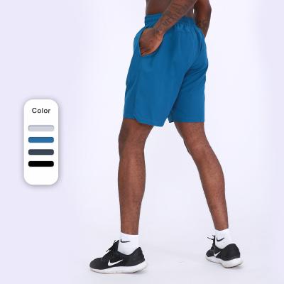 China Anti-Wrinkle Fitness Shorts Running Pants Men Quick Dry Gym Sport Shorts Fitness Biker Shorts Basketball Beach Short for sale