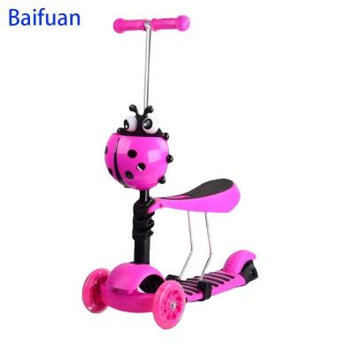 China Wholesale Plastic Factory Baby Scooter Bike Baby Balance Walker Ride on Toys Children's Scooter with Seat Scooter for Kids for sale