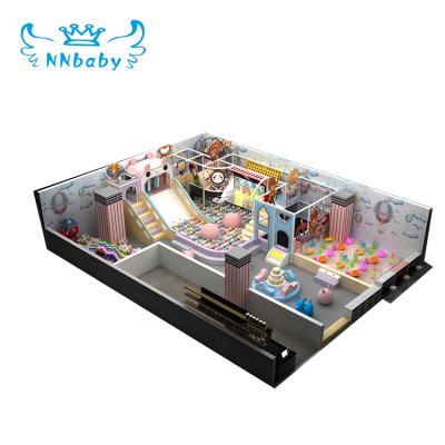 China Childhood Dream Nnbaby Commercial Playground Kids Indoor Play Ground For Children Kids Tunnel Slide Soft Foam Equipment for sale