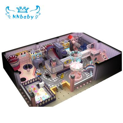 China Childhood Dream Nnbaby Kids Indoor Commercial Jungle Playground Structure Kids Soft Playground Equipment for sale