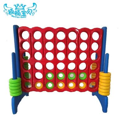 China 3-15 Years Old Nannan Hot Selling Children Fun Toy Giant Connect 4 Shots In A Row Game Garden Kids Connect Four Game for sale