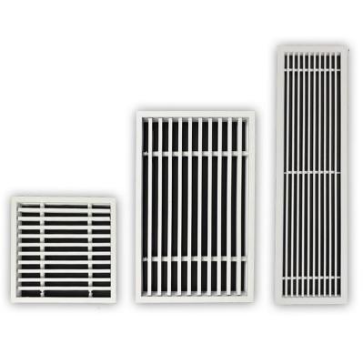 China Removable HVAC Blade Air Vent Outlet Slot Grills Diffuser Core Aluminum Linear Bar Air Grille For Ventilation for sale