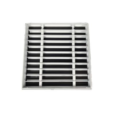 China Sale Air Conditioning Grills Removable Aluminum Diffusers Return Outlet Linear Blade Bar Air Vent Grille for sale