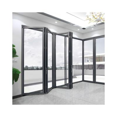 China China Waterproof Aluminum Folding Doors Cheap Sliding Patio Doors Philippines Style for sale